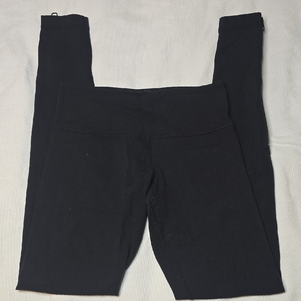 Lululemon Ankle Zip Black Leggings